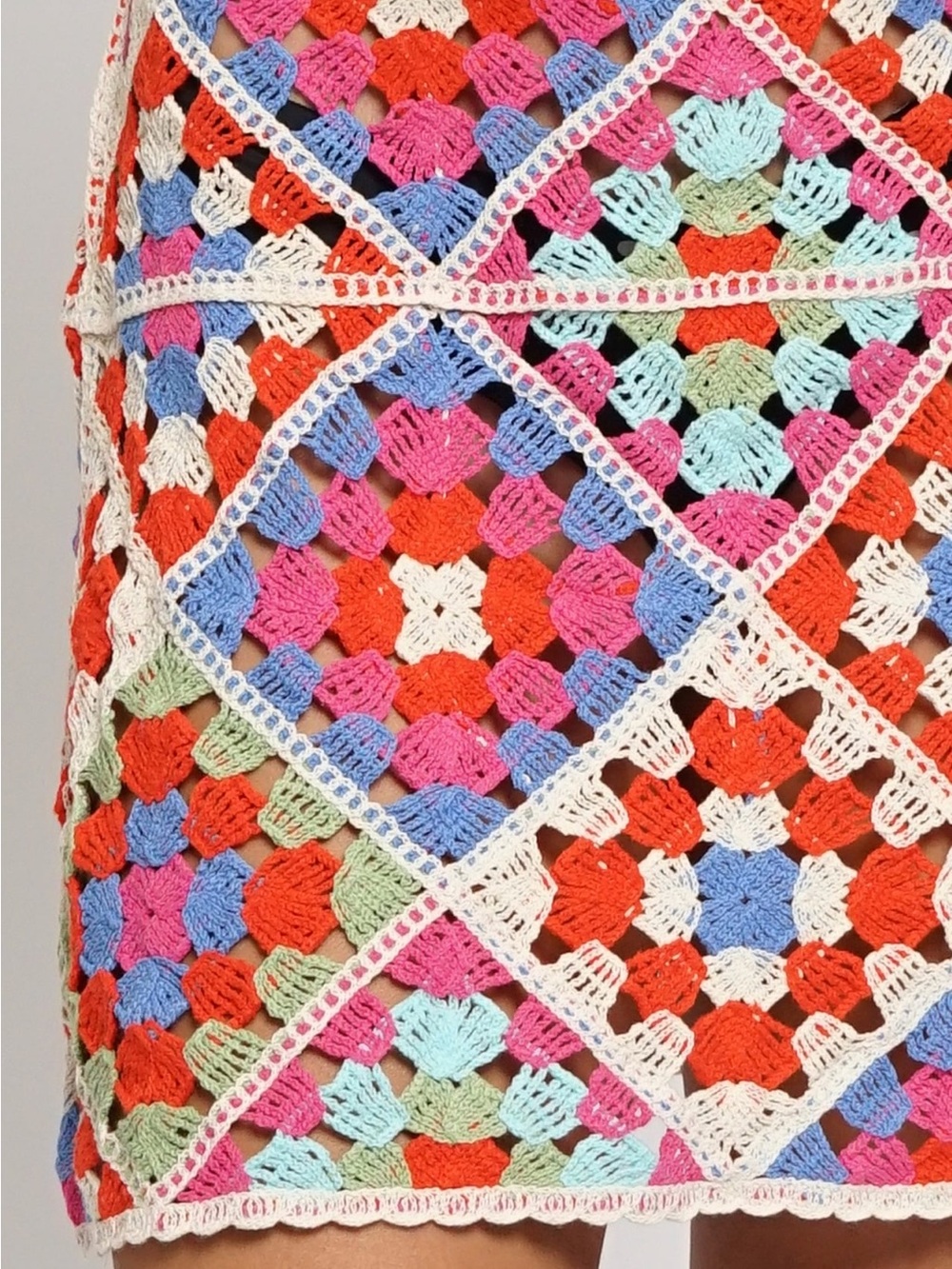 Crochet Mini Dress - Picture 5 of 13